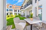Blick zur Terrasse - Wohnung 11 - Top-Hundeurlaub