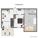 Grundriss - Wohnung 44 - Top-Hundeurlaub