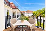 Balkon mit Ausblick - Wohnung 44 - Top-Hundeurlaub