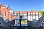 Balkon mit Sitzgelegenheit - Wohnung 61 - Top-Hundeurlaub