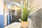 Dekoratives Detail im Badezimmer - Wohnung 63 - Top-Hundeurlaub