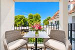 Balkon mit Ausblick - Wohnung 43 - Top-Hundeurlaub