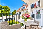Balkon mit Ausblick - Wohnung 43 - Top-Hundeurlaub