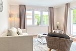 Blick in den Wohnbereich - Wohnung 45 - Top-Hundeurlaub