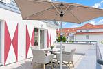 Blick auf den Balkon - Wohnung 45 - Top-Hundeurlaub