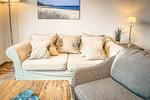 Sofa im Wohnbereich - Wohnung 55 - Top-Hundeurlaub