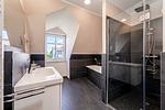 Badezimmer mit Dusche und WC - Wohnung 55 - Top-Hundeurlaub