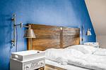 Schlafzimmer mit Doppelbett - Wohnung 55 - Top-Hundeurlaub