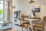 TV im Wohnbereich - Wohnung 48 - Top-Hundeurlaub