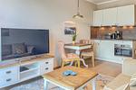 Blick zur Küchenzeile mit Essbereich - Wohnung 48 - Top-Hundeurlaub