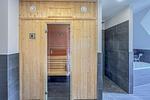 Badezimmer mit Blick zur Sauna - Wohnung 48 - Top-Hundeurlaub