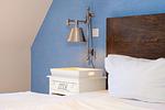 Schlafzimmer mit Doppelbett - Wohnung 48 - Top-Hundeurlaub