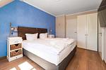 Schlafzimmer mit Doppelbett - Wohnung 48 - Top-Hundeurlaub