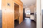 Badezimmer mit Sauna - Wohnung 48 - Top-Hundeurlaub