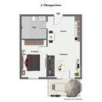 Grundriss | 2. OG - Wohnung 49 - Top-Hundeurlaub