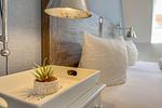 Schlafzimmer mit Dekoratives Detail - Wohnung 54 - Top-Hundeurlaub