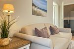 Sofa im Wohnbereich - Wohnung 64 - Top-Hundeurlaub