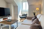 TV im Wohnbereich - Wohnung 64 - Top-Hundeurlaub