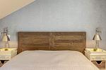 Schlafzimmer mit Beleuchtung - Wohnung 64 - Top-Hundeurlaub