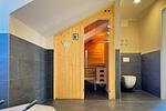 Sauna im Badezimmer - Wohnung 64 - Top-Hundeurlaub