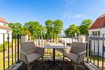 Balkon mit Gartenmöbeln - Wohnung 42 - Top-Hundeurlaub