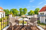 Balkon mit Ausblick - Wohnung 42 - Top-Hundeurlaub