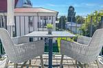 Balkon mit Gartenmöbeln - Wohnung 40 - Top-Hundeurlaub