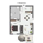 Grundriss | 1.OG - Wohnung 41 - Top-Hundeurlaub