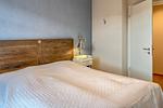 Doppelbett im Schlafzimmer - Wohnung 47 - Top-Hundeurlaub