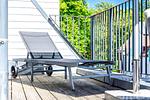 Balkon mit Sonnenliege - Wohnung 47 - Top-Hundeurlaub