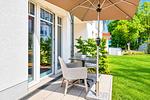 Terrasse mit Sitzecke - Wohnung 69 - Top-Hundeurlaub