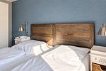 Schlafzimmer mit Doppelbett - Wohnung 27 - Top-Hundeurlaub