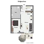 Grundriss | EG - Wohnung 16 - Top-Hundeurlaub