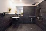 Badezimmer mit Dusche und WC - Wohnung 16 - Top-Hundeurlaub