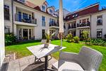 Terrasse mit Sitzecke - Wohnung 16 - Top-Hundeurlaub