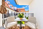 Balkon mit Ausblick - Wohnung 38 - Top-Hundeurlaub