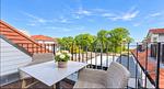 Balkon mit Gartenmöbeln - Wohnung 60 - Top-Hundeurlaub
