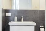 Badezimmer mit Dusche und WC - Wohnung 67 - Top-Hundeurlaub