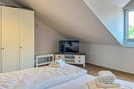TV im Schlafzimmer - Wohnung 68 - Top-Hundeurlaub