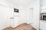 Küche mit Mikrowelle - Promenadenvilla 03 Wohnung 04 - Top-Hundeurlaub