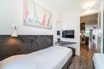 2. Schlafzimmer mit 2 Einzelbetten - Promenadenvilla 03 Wohnung 04 - Top-Hundeurlaub