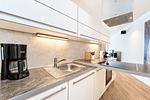 Küchenzeile - Promenadenvilla 03 Wohnung 04 - Top-Hundeurlaub