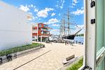 Ausblick aus dem erstem Schlafzimmer - Promenadenvilla 03 Wohnung 04 - Top-Hundeurlaub