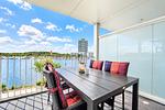 Terrasse mit Sitzecke - Promenadenvilla 03 Wohnung 04 - Top-Hundeurlaub