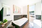 2. Schlafzimmer mit Einzelbetten - Promenadenvilla 03 Wohnung 06 - Top-Hundeurlaub