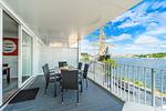 Balkon mit Ausblick - Promenadenvilla 03 Wohnung 06 - Top-Hundeurlaub