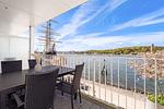Balkon mit Blick auf die Passat - Promenadenvilla 03 Wohnung 06 - Top-Hundeurlaub