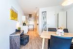 Wohnzimmer mit Essbereich - Promenadenvilla 03 Wohnung 02 - Top-Hundeurlaub