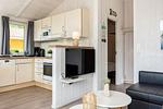 TV im Wohnbereich - Ferienhaus 14 - Top-Hundeurlaub