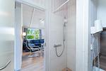 Dusche im Badezimmer - Ferienhaus 03 - Top-Hundeurlaub